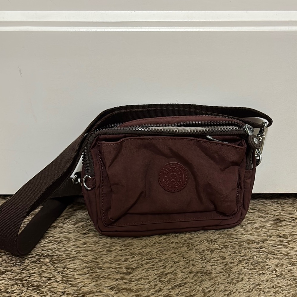 Kipling Burgundy Crossbody Bag
